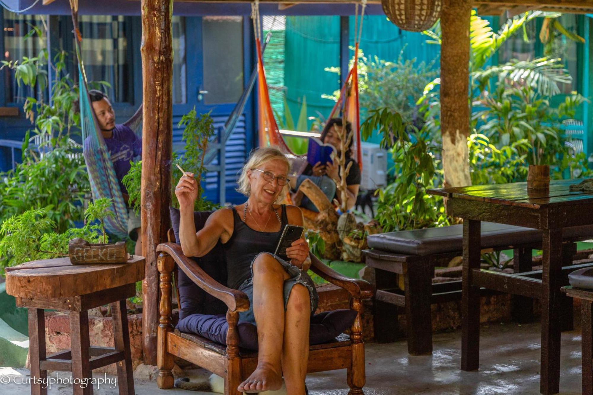 Gecko Guesthouse Pantai Cenang  Eksteriør bilde